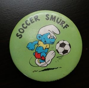 Vintage Smurf Pin